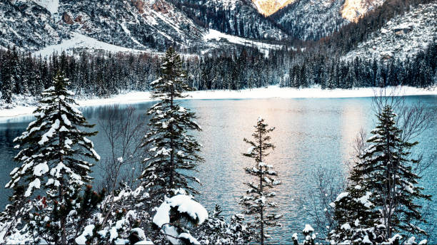 istock Lake Braies, South Tyrol, Italy. 1451097563
