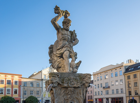 Jupiter Fountain at Lower Square - Olomouc, Czech Republic