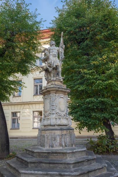 istock Saint Florian Statue - Olomouc, Czech Republic 1451100895