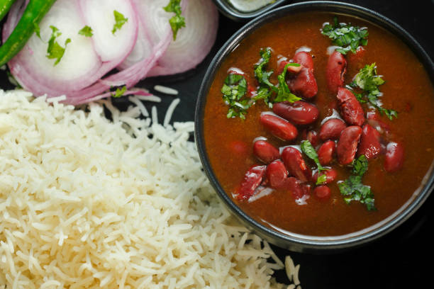 istock Rajma Chawal - an indian food 1451103288