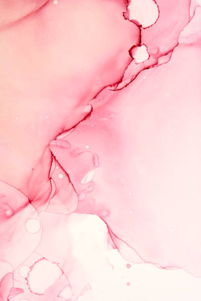 istock Alcohol illustration abstract art. Alcohol ink painting. 1451105655
