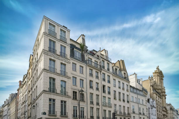 istock Paris, beautiful buildings in the Marais 1451106748