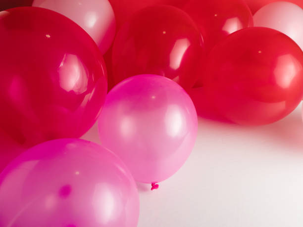 istock Valentine's Day balloons with copy space for holiday celebration 1451109394