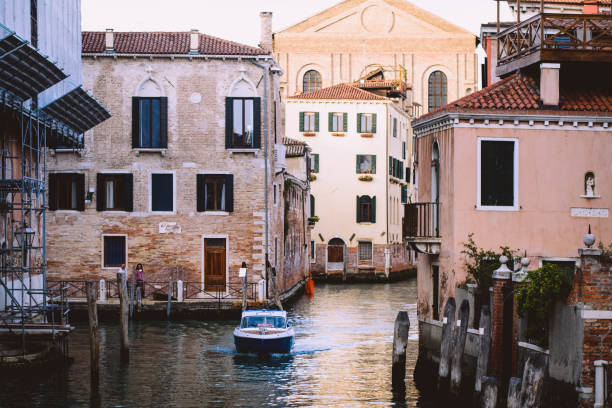 Transportation in Venice stock photo