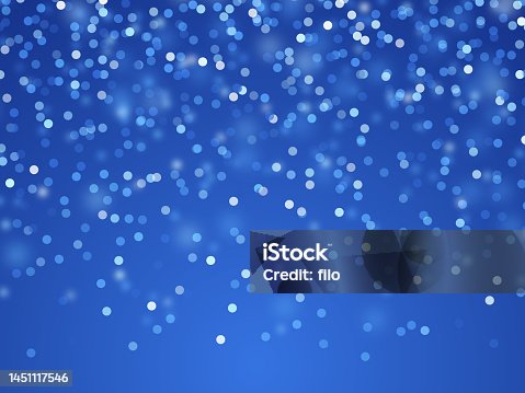 istock Blue Confetti Celebration Background Abstract 1451117546