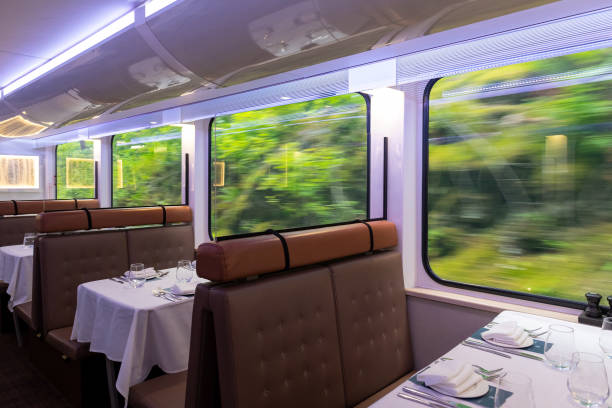 istock Rocky Mountaineer Dining Area, Canada 1451124550