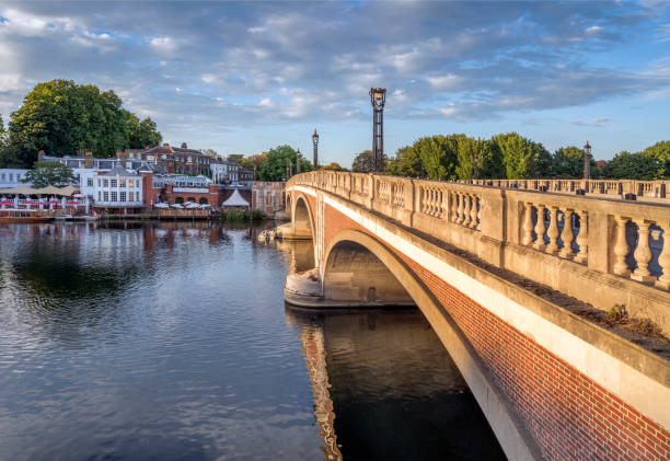 istock Bridge at Hampton Court Palace 1451125702