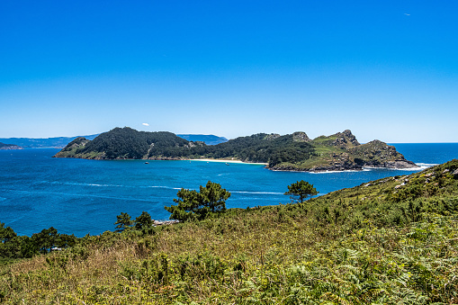 シエス諸島イラスシースはスペインのビーゴ河口にあるスペインの群島です カラー画像のストックフォトや画像を多数ご用意 カラー画像