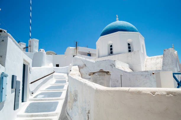 istock Blue Dome of Megalochori 1451126042