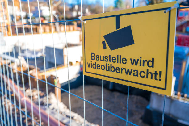 istock sign beware of surveiilance camera 1451136288