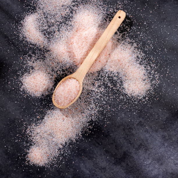 istock Pink Himalayan sea salt fine grain and crystals 1451138040
