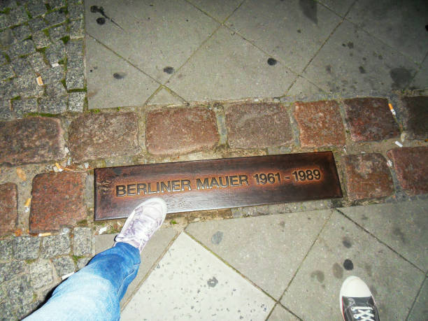 istock Steel plate in the ground in Berlin 1451141022