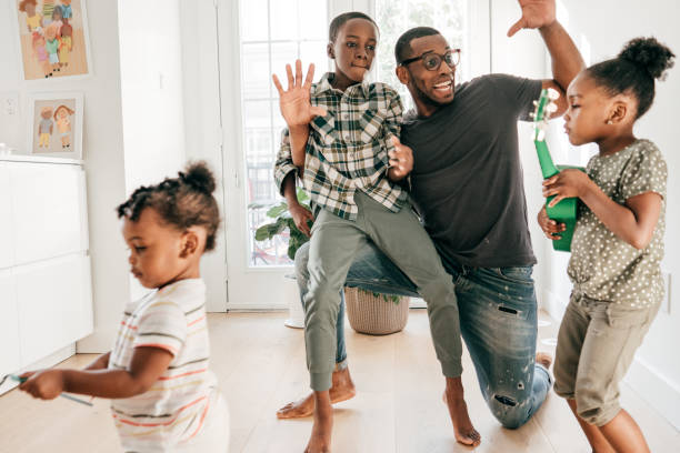 istock family having happy time without internet access 1451142469