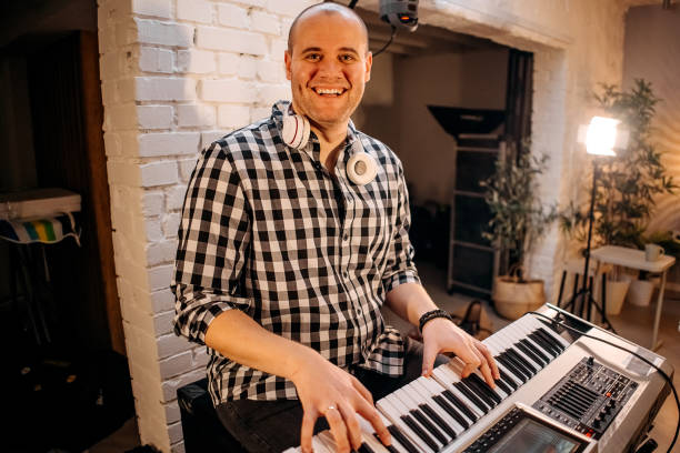 istock Portrait of a keyboardist 1451145752