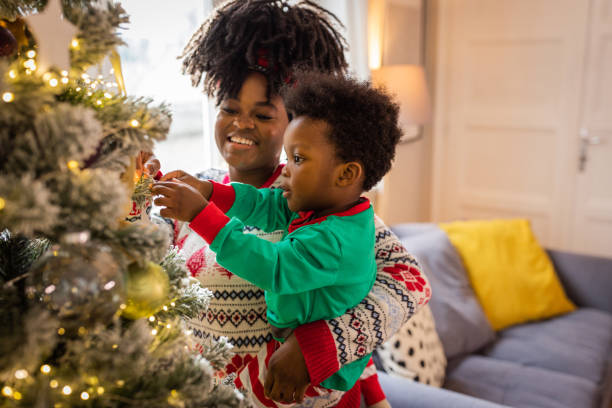 istock Christmas at home with family 1451146778