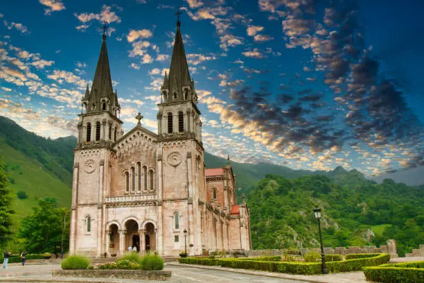 Basilica of Saint Mary the Royal of Covadonga, Covadonga, Asturias, Spain