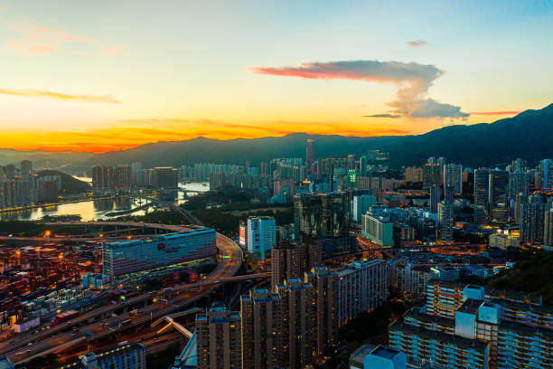 istock Residential District in Hong Kong 1451162417