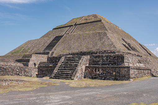 Ruins found in the ancient city of Teotihuacan. (UNESCO world heritage).