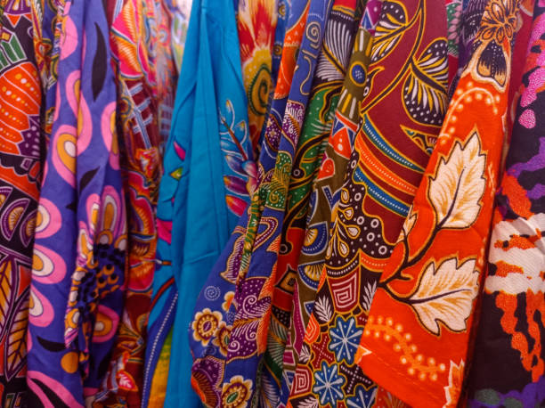 istock Colorful batik cloth 1451169226