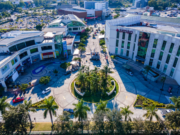 hermosa vista aérea de la ciudad y edificios de tegucigalpa en honduras - tegucigalpa fotografías e imágenes de stock