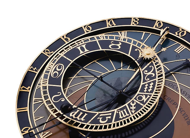 istock Detail of astronomical clock 145118094