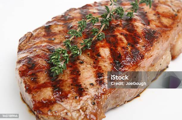 Sirloin Steak Stock Photo - Download Image Now - Beef, Brown, Close-up