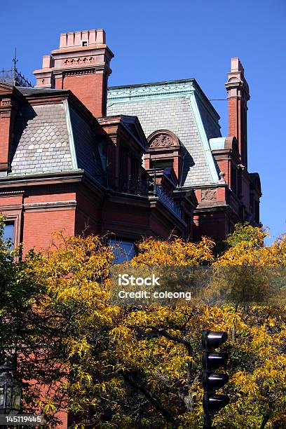 Back Bay Boston Stockfoto und mehr Bilder von Alt - Alt, Architektur, Außenaufnahme von Gebäuden