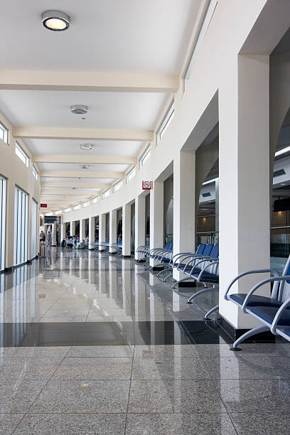 istock Waiting hall of a modern airport 145119685