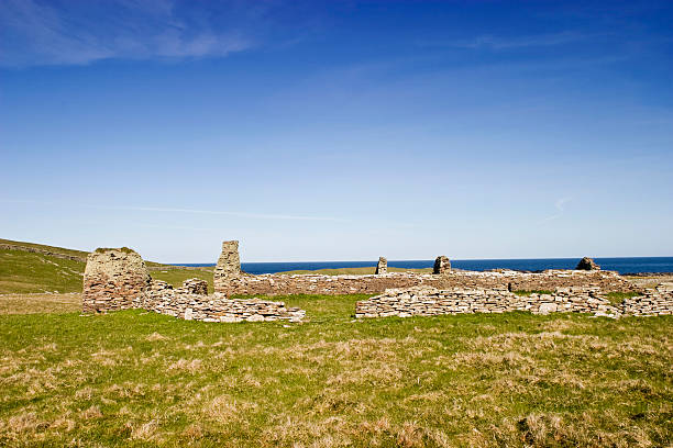 istock Ancient ruins at Broch of Mousa 145120868