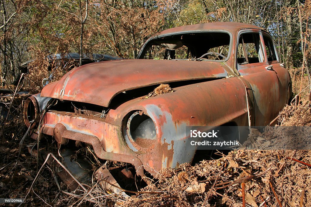 Muito velho Carro - Royalty-free Abandonado Foto de stock
