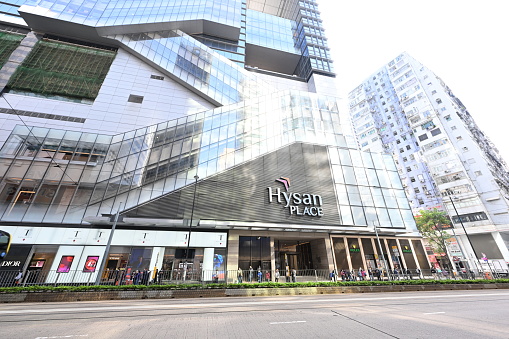 Hayson place shopping mall in Causeway Bay district Area, Hong kong - 12/12/2022 13:31:44 +0000.