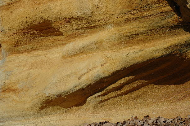 colored sandstone stock photo
