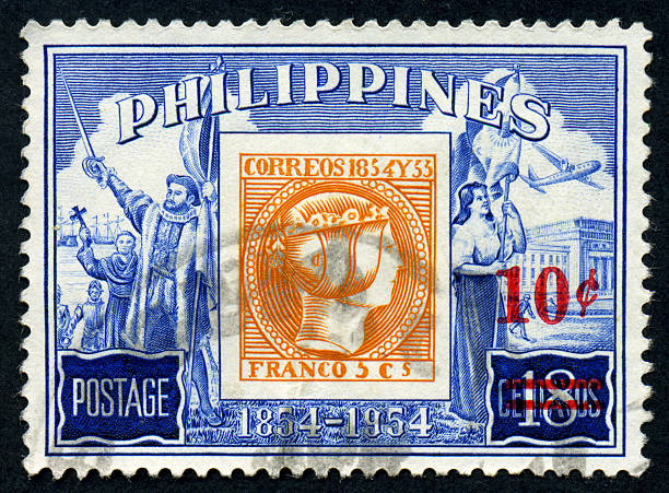 istock Philippine postage stamp, 100 Year anniversary 145122889