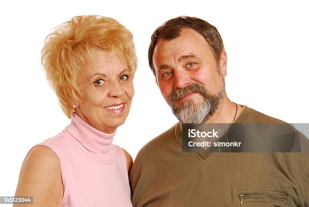 Foto de Feliz Granny E Grandpa e mais fotos de stock de 60 Anos - 60 Anos, 60-64 anos, Adulto