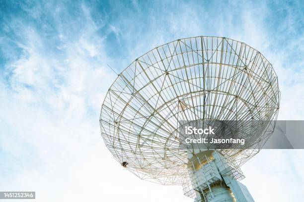 Radio Telescope Stock Photo - Download Image Now - Radar, Expertise, Satellite