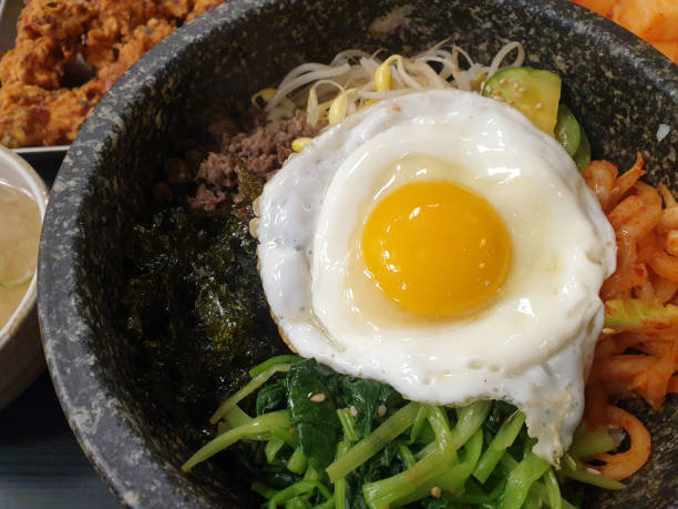 istock Food-Hot Stone Pot Bibimbap 001 1451258113