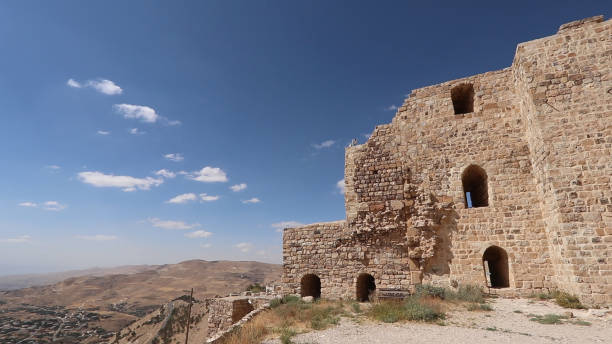 istock Kerak Castle is a large crusader castle located in Kerak in Jordan 1451267191