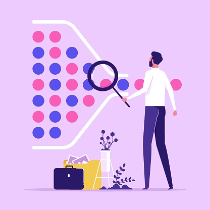 Bottleneck make business run slow, struggle workflow or busy point make project delay, trouble flow, bottleneck analysis, bottlenecking control, workflow improvement concept