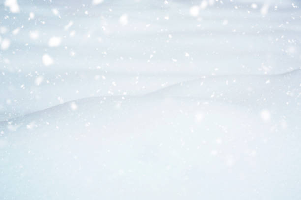 Snow space drifts in winter. Winter landscape snowfall. copypace.