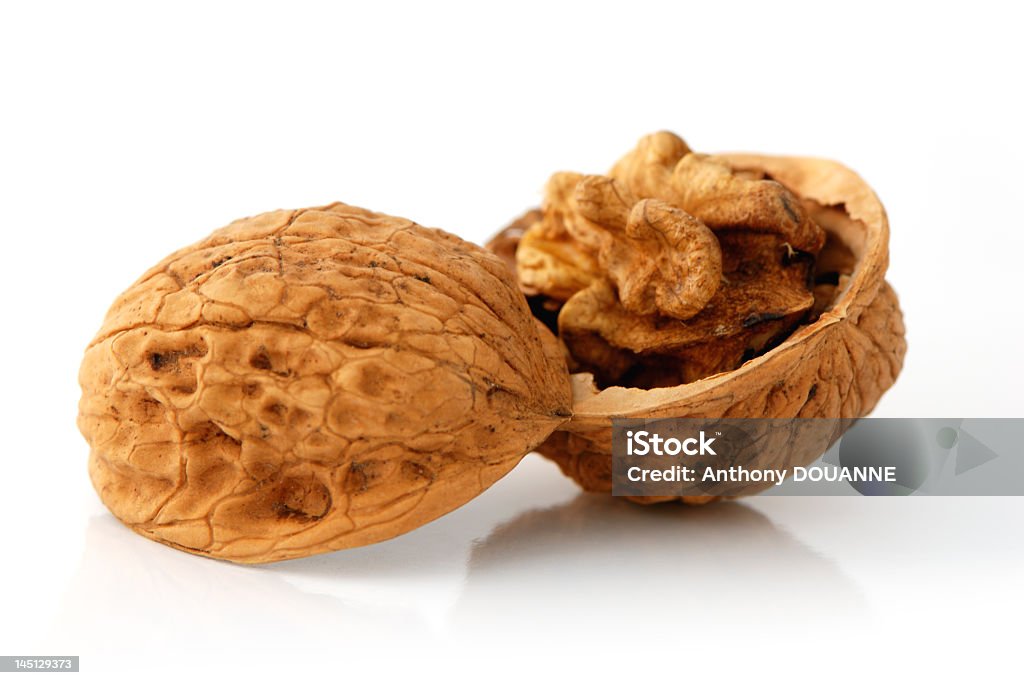 Eröffnete walnut - Lizenzfrei Braun Stock-Foto
