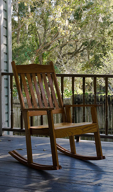 istock Rocking Chair on Porch 145130227