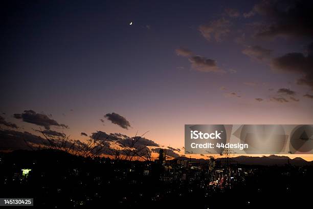 After The Sunset Stock Photo - Download Image Now - Blue, City, Cloud - Sky