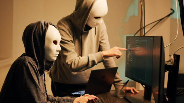 istock Mysterious spies working on phishing and cryptojacking 1451304358