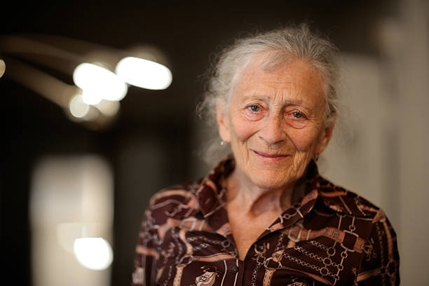 Grandmother at  home