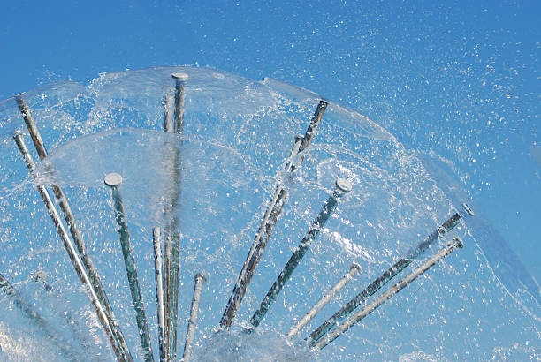 Uncommon fountain stock photo