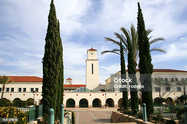Foto de San Diego State University Torre Do Relógio e mais fotos de stock de San Diego - San Diego, Universidade, Campus