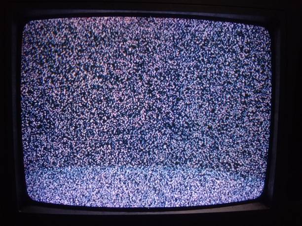 istock A television with blurry picture no signal 1451325893