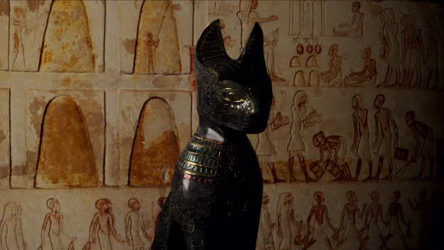 Ancient Egypt Cat Statue