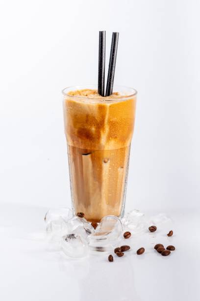 istock Vertical shot of an iced coffee 1451362796