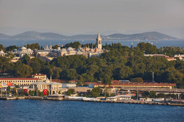 istock Topkapi palace and bosporus strait. Istanbul skyline. Turkey 1451372549